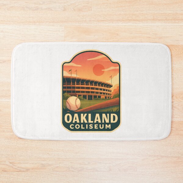 Item preview, Oakland Coliseum Baseball Sunset, California designed and sold by Places On Earth.