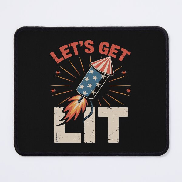 Item preview, Let's Get Lit Shirt Fireworks USA Party designed and sold by GaryBellcvbnb.