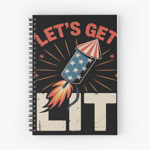 Item preview, Let's Get Lit Shirt Fireworks USA Party designed and sold by GaryBellcvbnb.