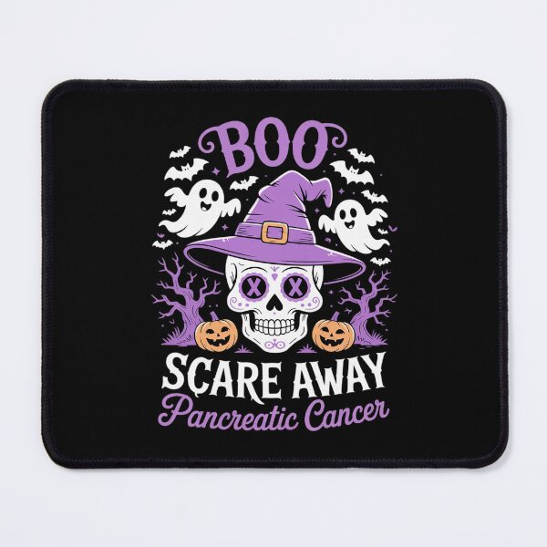Item preview, Boo Scare Away Pancreatic Cancer Halloween designed and sold by SnackPAC.