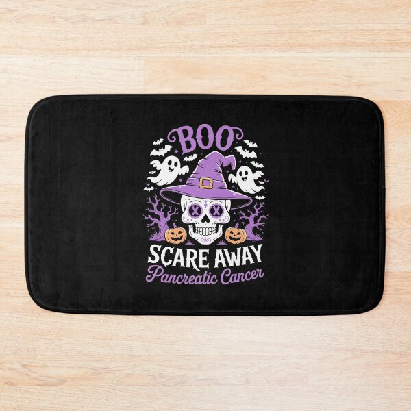Item preview, Boo Scare Away Pancreatic Cancer Halloween designed and sold by SnackPAC.