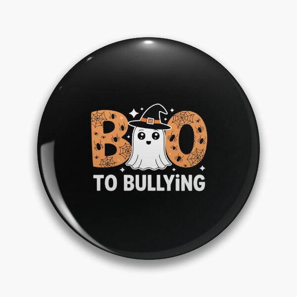 Item preview, Boo to Bullying Cute Ghost Halloween Unity Day Anti Bullying designed and sold by SnackPAC.