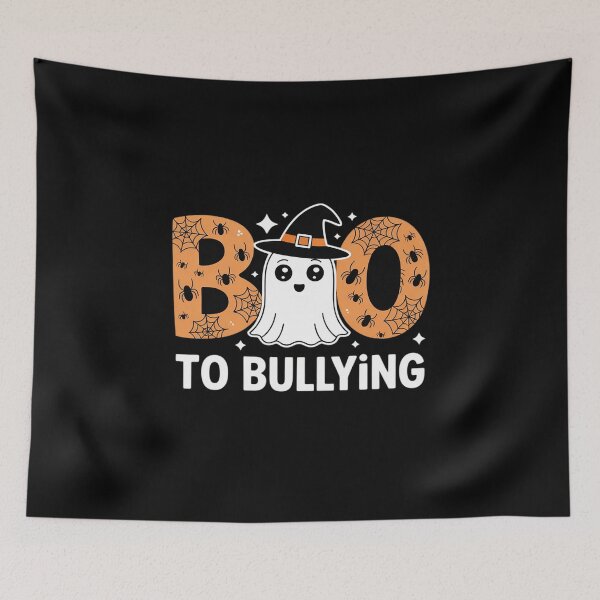 Item preview, Boo to Bullying Cute Ghost Halloween Unity Day Anti Bullying designed and sold by SnackPAC.