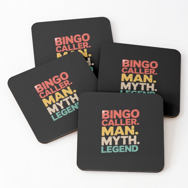 Item preview, Bingo Caller Man Myth Legend  designed and sold by RuthGAArt.