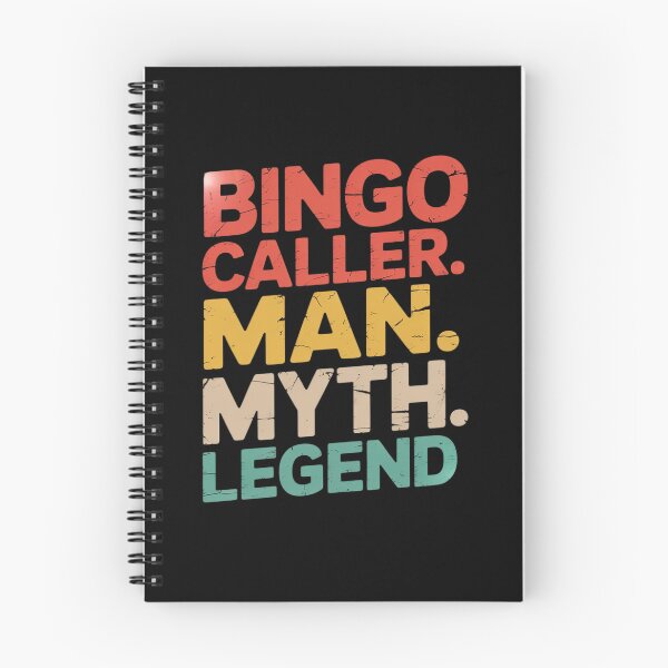 Item preview, Bingo Caller Man Myth Legend  designed and sold by RuthGAArt.