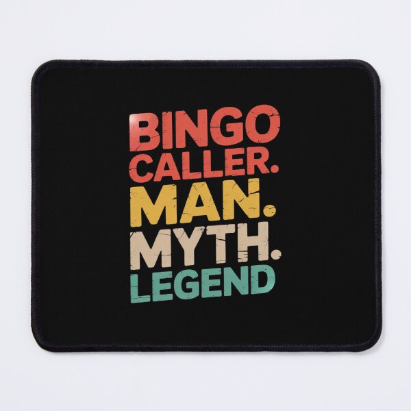 Item preview, Bingo Caller Man Myth Legend designed and sold by RuthGAArt.