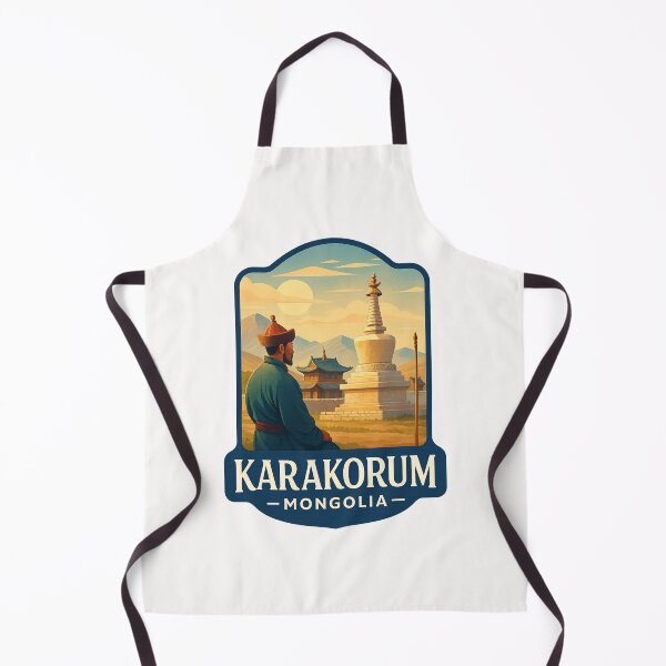 Item preview, Karakorum Stupa and Temple, Mongolia designed and sold by Places On Earth.