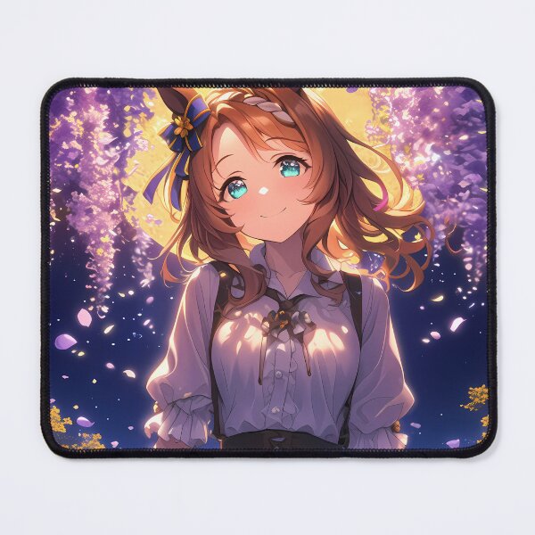 Item preview, Wisteria Serenity Super Creek Uma Musume Pretty Derby Anime Bloom Night Fantasy designed and sold by HumbertoValveno.