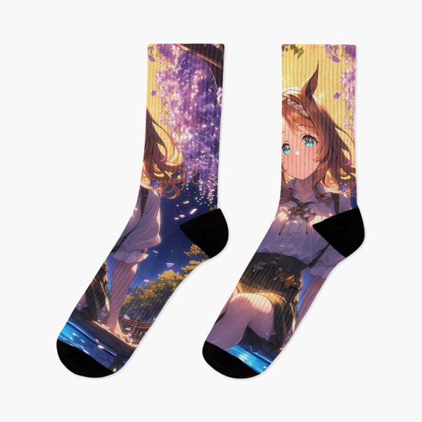 Item preview, Wisteria Serenity Super Creek Uma Musume Pretty Derby Anime Bloom Night Fantasy designed and sold by HumbertoValveno.