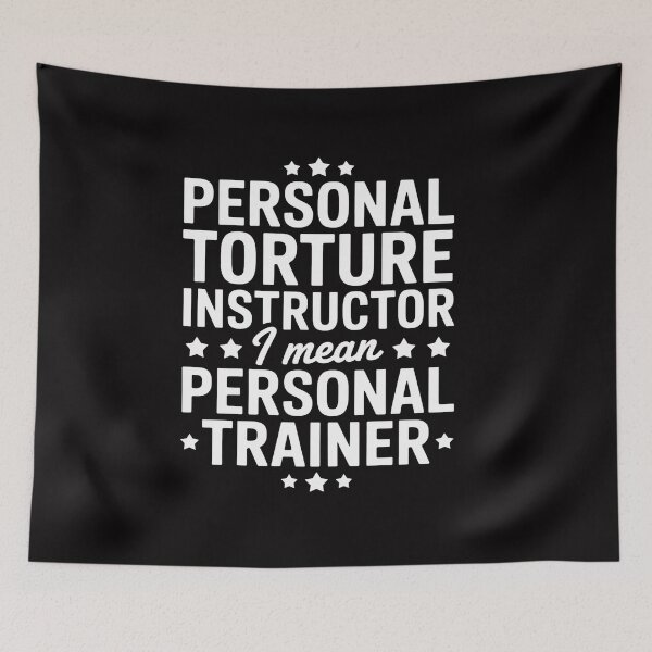 Item preview, Personal Torture Instructor - Fitness Trainer Gym Exercise designed and sold by CareTopping.