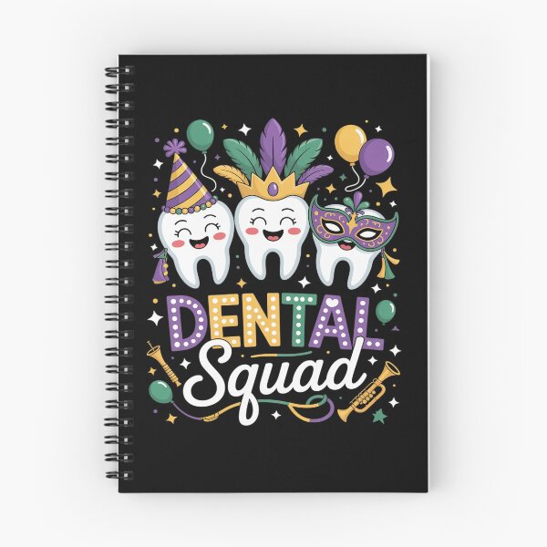 Item preview, Mardi Gras Carnival Dental Squad Hygiene Dental Crew Costume designed and sold by Moxizz.