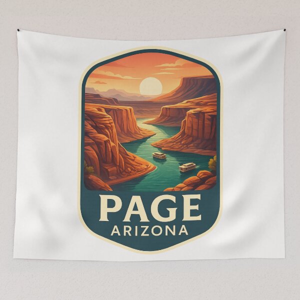 Item preview, Glen Canyon Sunset in Page, Arizona designed and sold by Places On Earth.