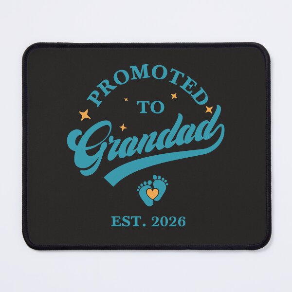 Item preview, Promoted to Granddad – New Granddad Pregnancy Announcement Gift designed and sold by Ritascreations.