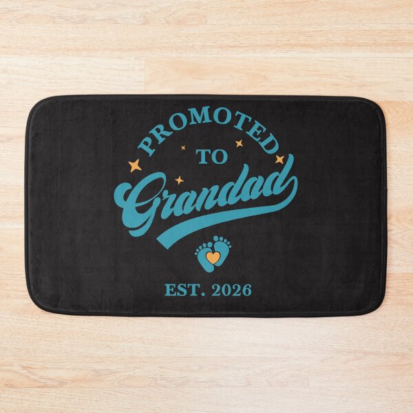 Item preview, Promoted to Granddad – New Granddad Pregnancy Announcement Gift designed and sold by Ritascreations.
