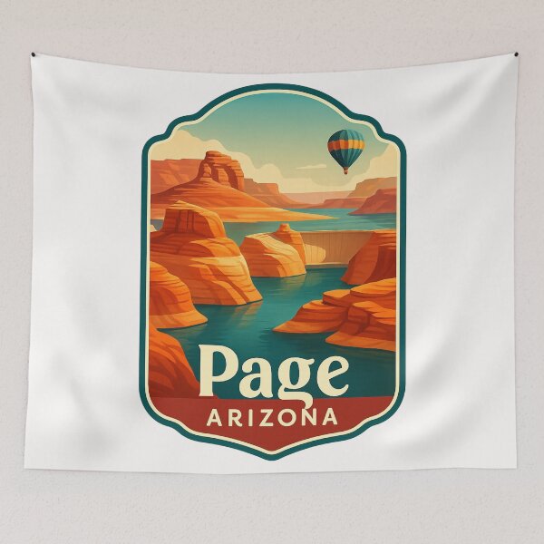 Item preview, Lake Powell and Canyons near Page, Arizona designed and sold by Places On Earth.
