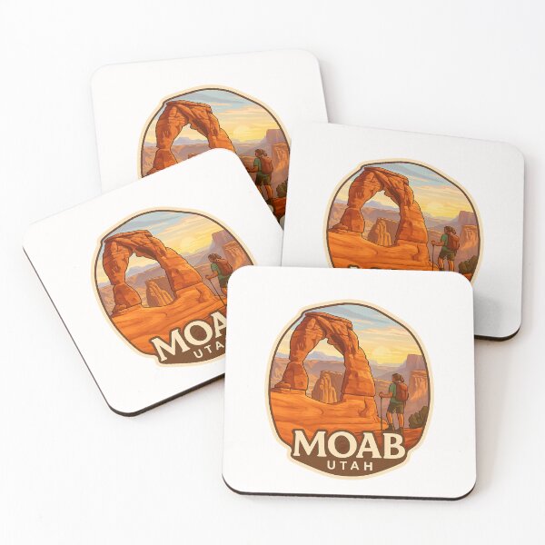 Item preview, Hiking to Delicate Arch, Moab Utah designed and sold by Places On Earth.