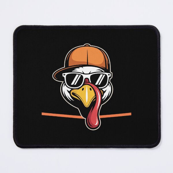 Item preview, Boys Turkey Face Thanksgiving Trucker Hat Glasses Mens Kids designed and sold by RuthGAArt.