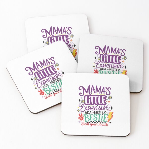 Item preview, Mama's Little Expensive Bestie — Funny Kid Quote Retro Typography designed and sold by Colorful-Garden.