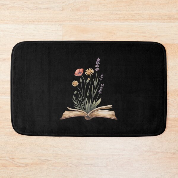 Item preview, Book Lover Floral Wildflower Reading Garden designed and sold by SnackPAC.