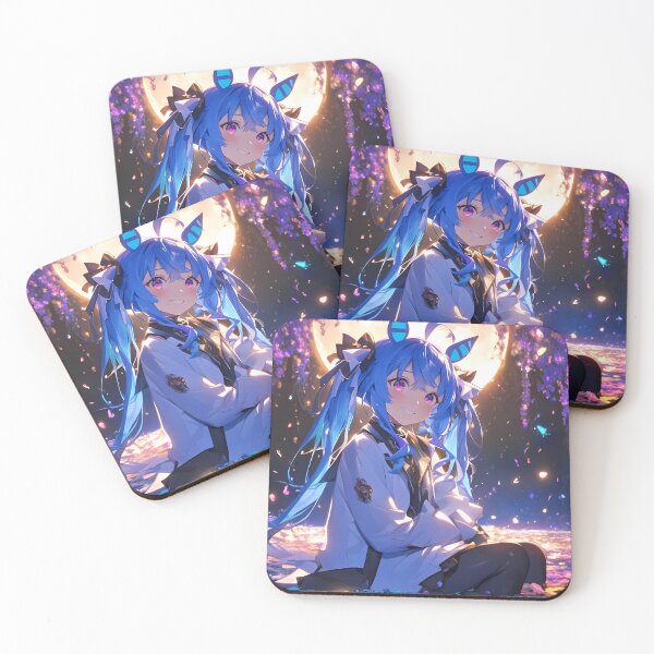 Item preview, Moonlit Wisteria Fantasy Twin Turbo Uma Musume Pretty Derby Anime Girl Serenity designed and sold by HumbertoValveno.