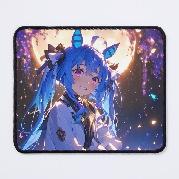 Item preview, Moonlit Wisteria Fantasy Twin Turbo Uma Musume Pretty Derby Anime Girl Serenity designed and sold by HumbertoValveno.