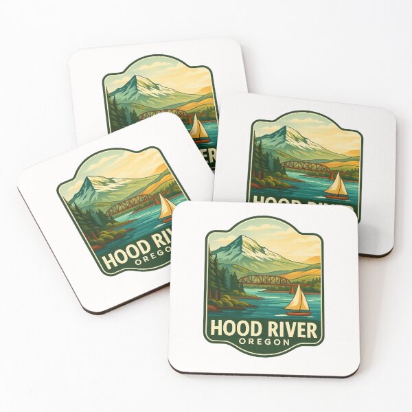 Item preview, Hood River Bridge and Mt. Hood, Oregon designed and sold by Places On Earth.
