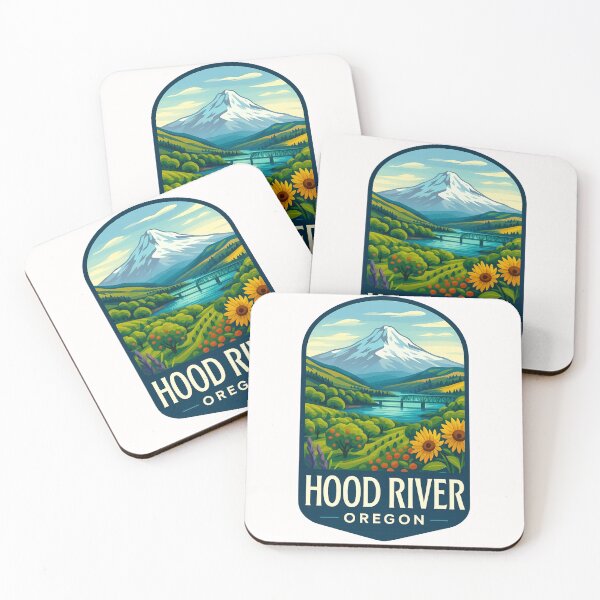 Item preview, Orchards and Mount Hood View, Hood River Oregon designed and sold by Places On Earth.