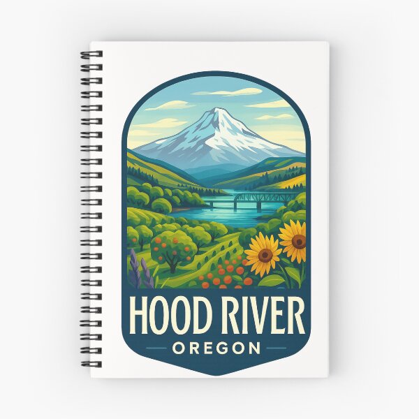Item preview, Orchards and Mount Hood View, Hood River Oregon designed and sold by Places On Earth.