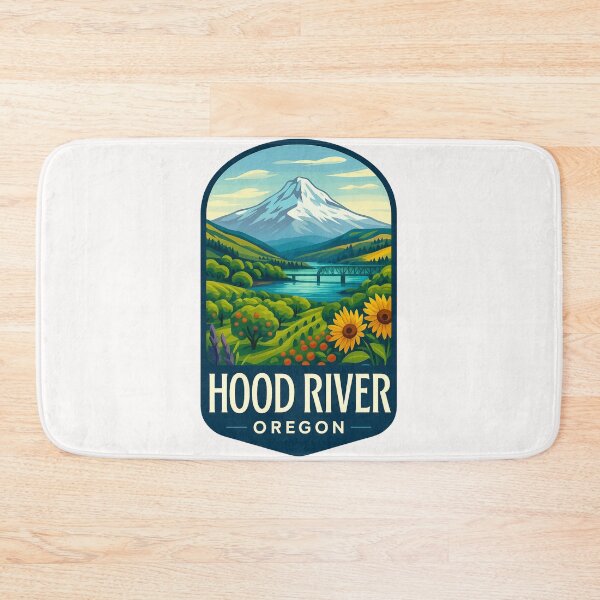 Item preview, Orchards and Mount Hood View, Hood River Oregon designed and sold by Places On Earth.