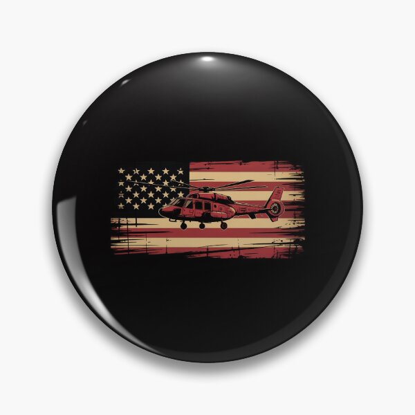 Item preview, Patriotic Helicopter Flag Helicopter Pilot Gifts designed and sold by CareTopping.