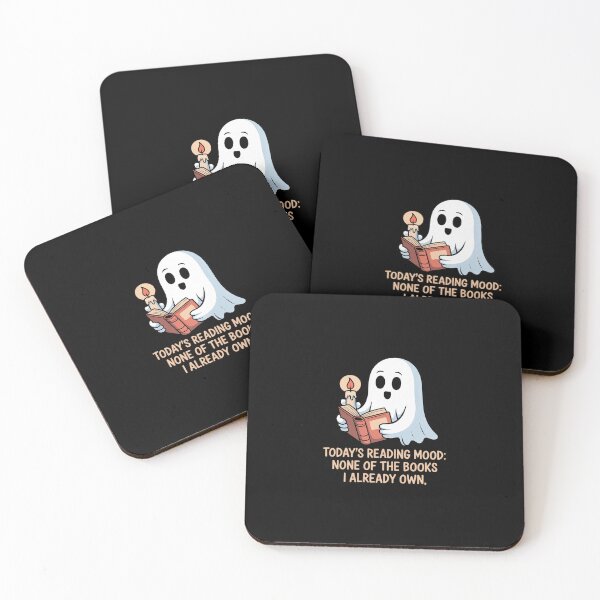 Item preview, Book Lovers, Today's Reading Mood, Halloween designed and sold by LittleDame.