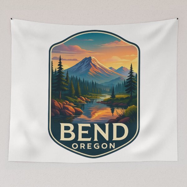 Item preview, Mountain Reflections near Bend, Oregon designed and sold by Places On Earth.