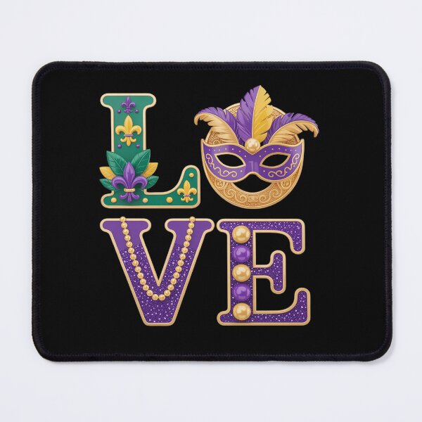 Item preview, Mardi Gras Love Letters Outfit Costume Men Women Mardi Gras designed and sold by Moxizz.