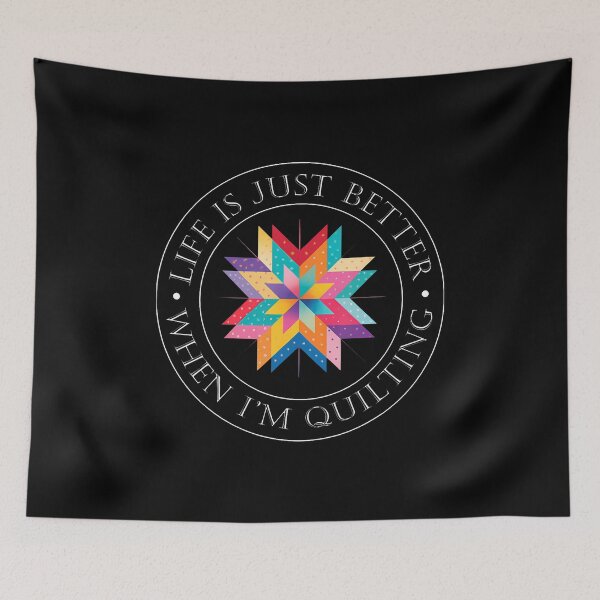 Item preview, Funny Sewing Quilter Life Is Just Better When I'M Quilting designed and sold by GraceShelley.