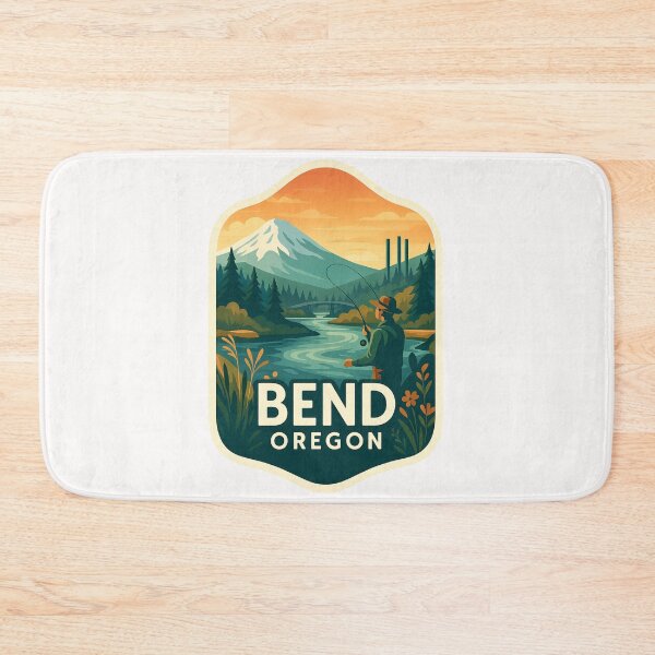 Item preview, Fly Fishing in Bend, Oregon designed and sold by Places On Earth.