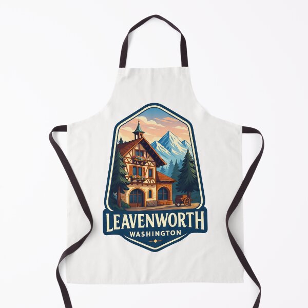 Item preview, Leavenworth Alpine House and Mountains, Washington designed and sold by Places On Earth.