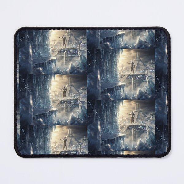 Item preview, Flat Earth Beyond the Ice Wall – Agarta Realms Artwork vol.4 designed and sold by Bocianessco.