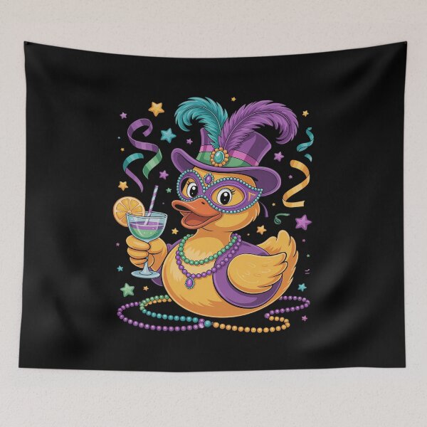 Item preview, Mardi Gras Rubber Duck Costume Louisiana Mardi Gras designed and sold by Moxizz.