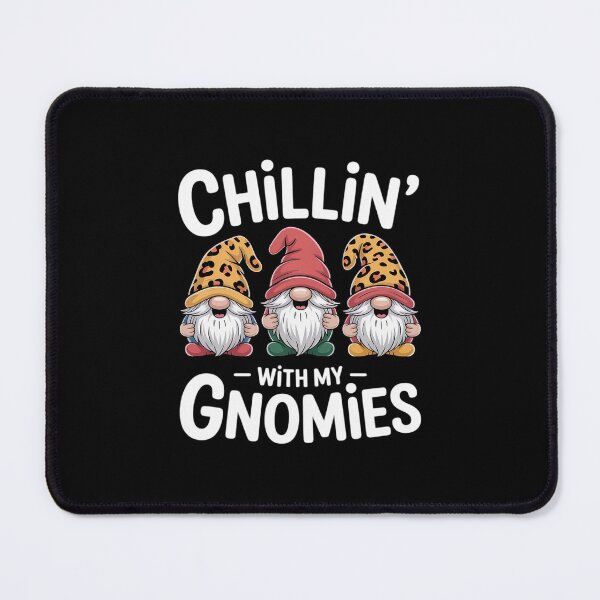 Item preview, Chillin With My Gnomies Leopard Print Gnomes designed and sold by RuthGAArt.