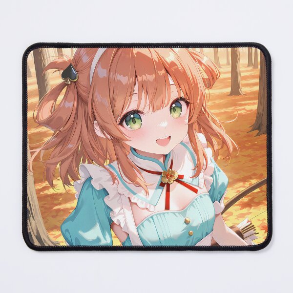 Item preview, Rino Princess Connect Forest Path Autumn Glow Anime Girl designed and sold by HumbertoValveno.