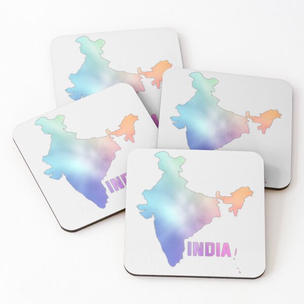 Item preview, Colorful India Map – Vibrant Cultural Pride designed and sold by mashmosh.