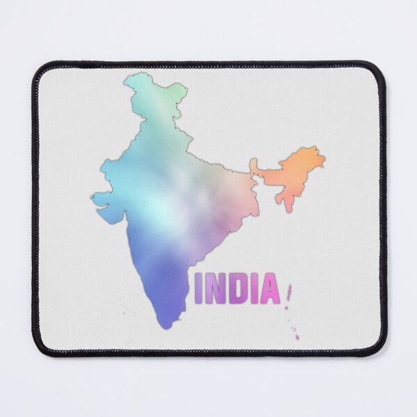 Item preview, Colorful India Map – Vibrant Cultural Pride designed and sold by mashmosh.