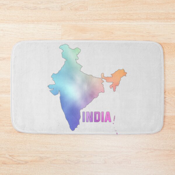 Item preview, Colorful India Map – Vibrant Cultural Pride designed and sold by mashmosh.