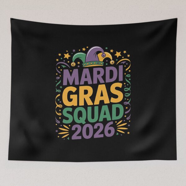 Item preview, Mardi Gras Funny Mardi Gras Outfit Squad 2026  designed and sold by Moxizz.