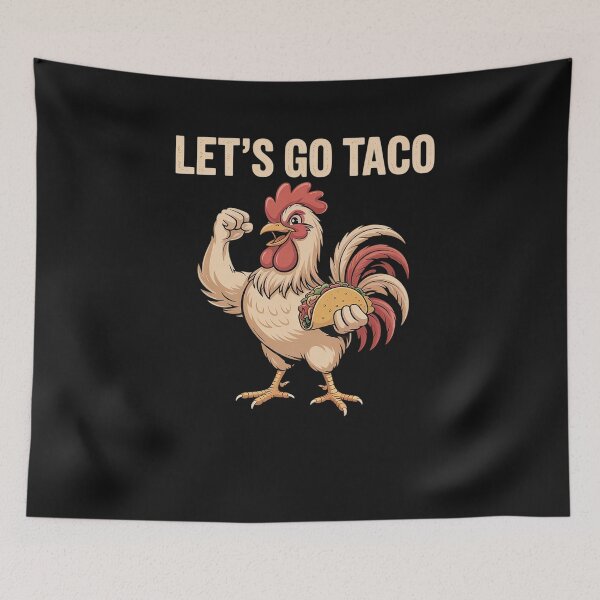 Item preview, Let's Go Taco Retro Vintage Let's Go Taco  3 designed and sold by GaryBellcvbnb.