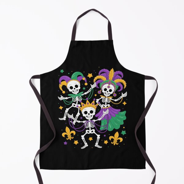 Item preview, Mardi Gras Skeleton Carnival Funny Dancing Skeletons designed and sold by Moxizz.