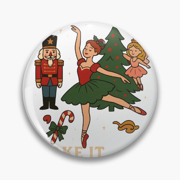 Artikelvorschau, Verspieltes Weihnachts-Nussknacker-Ballett-Zuckerpflaumenfeen-Design entworfen und verkauft von caijoprints.