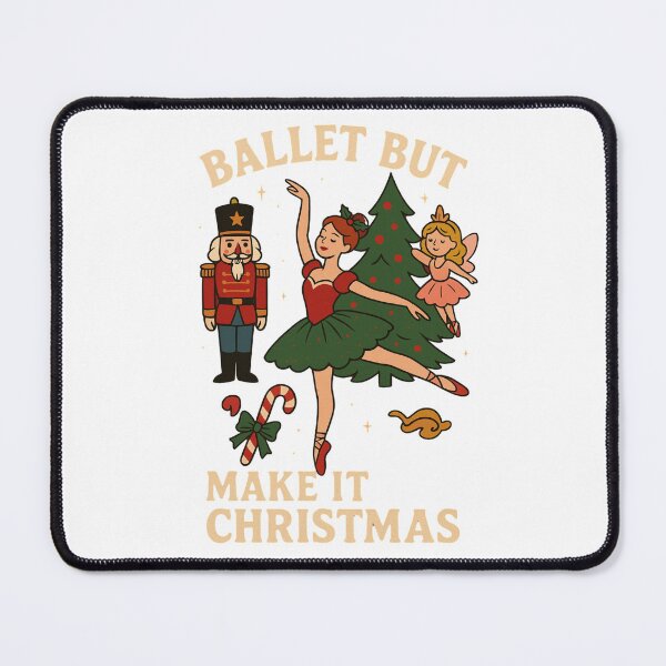 Item preview, Whimsical Christmas Nutcracker Ballet Sugar Plum Fairy Design designed and sold by caijoprints.