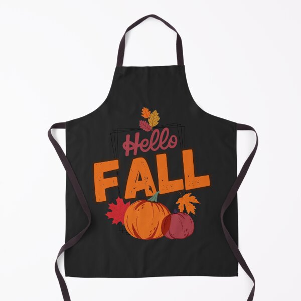 Item preview, Hello Fall Pumpkins - Autumn Leaves Season Graphic Design designed and sold by ConfuseLab Alt.