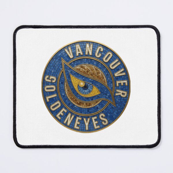 Item preview, PWHL Vancouver Goldeneyes Floral Mosaic Stained-Glass Women's Ice Hockey designed and sold by HumansStuck12.
